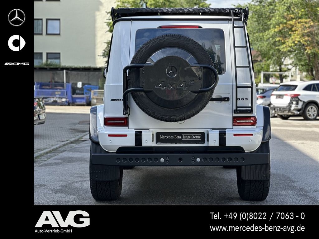 Mercedes-Benz G 63 AMG 2022 г. Белый, пробег 500 км
