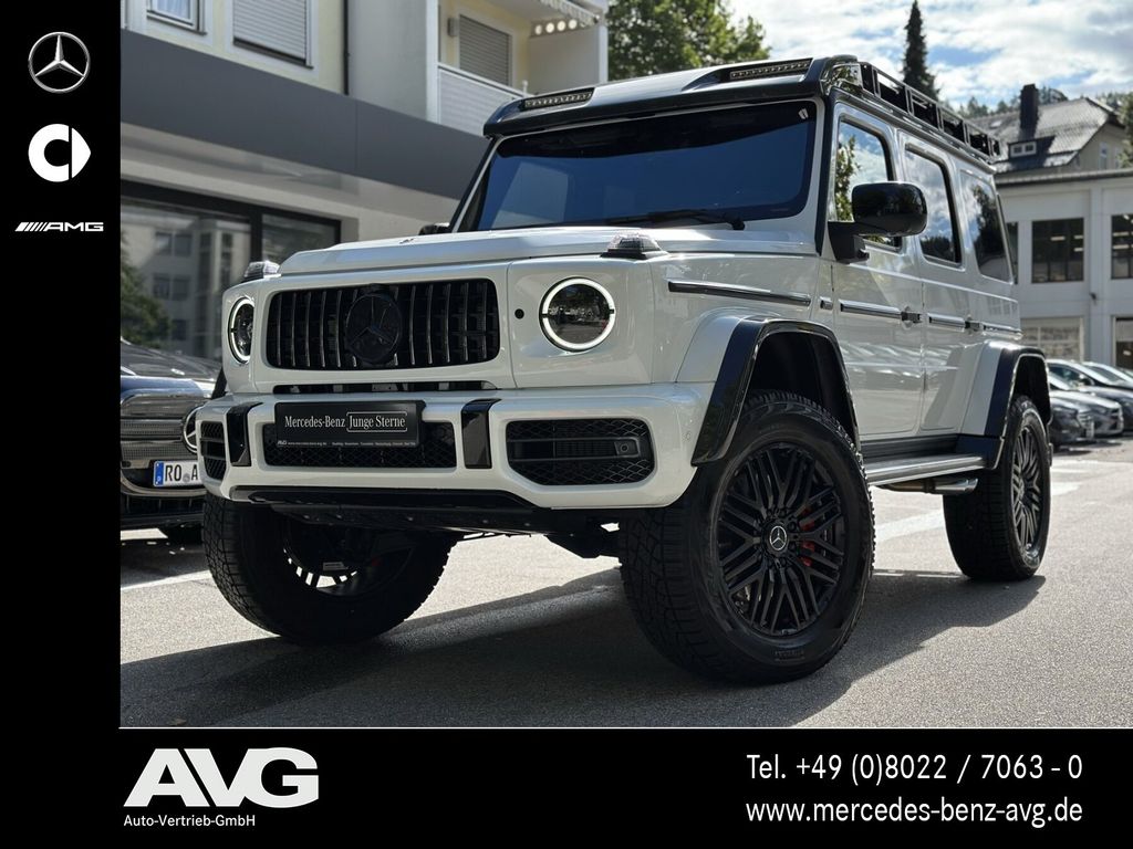 Mercedes-Benz G 63 AMG 2022 г. Белый, пробег 500 км