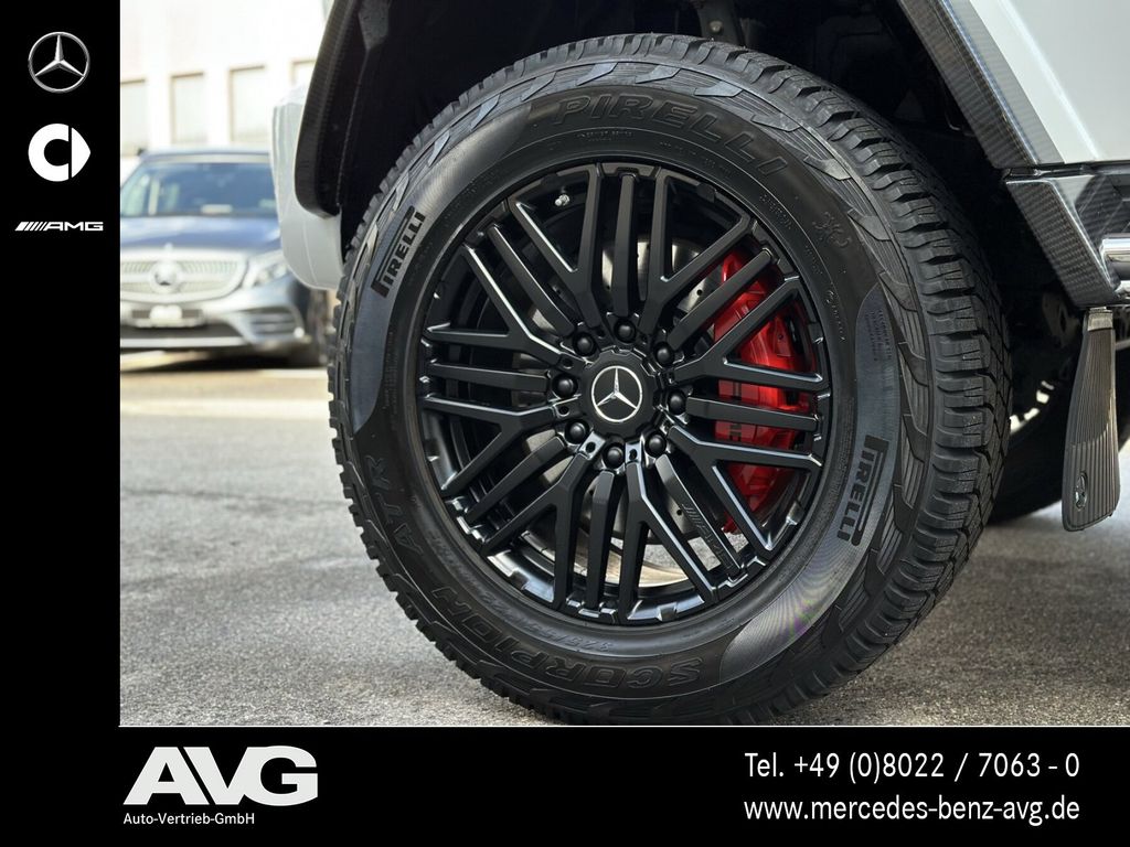 Mercedes-Benz G 63 AMG 2022 г. Белый, пробег 500 км