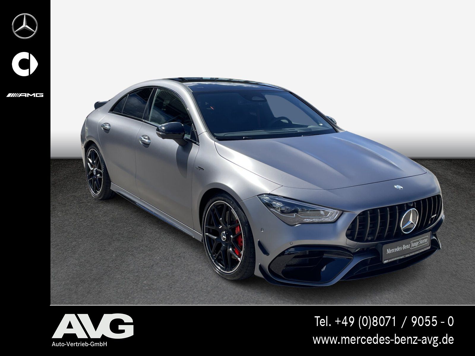 Mercedes-Benz CLA 45 AMG 2025 г. Серый, пробег 11704 км