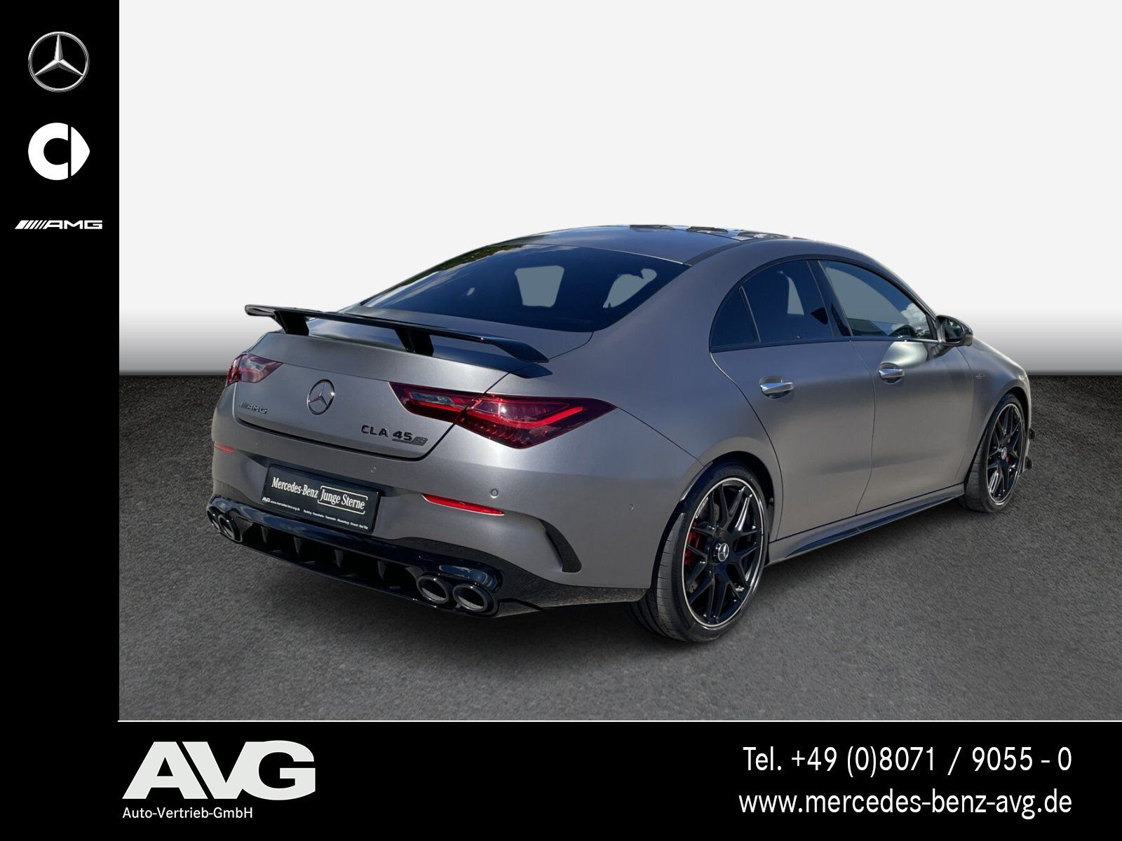 Mercedes-Benz CLA 45 AMG 2025 г. Серый, пробег 11704 км