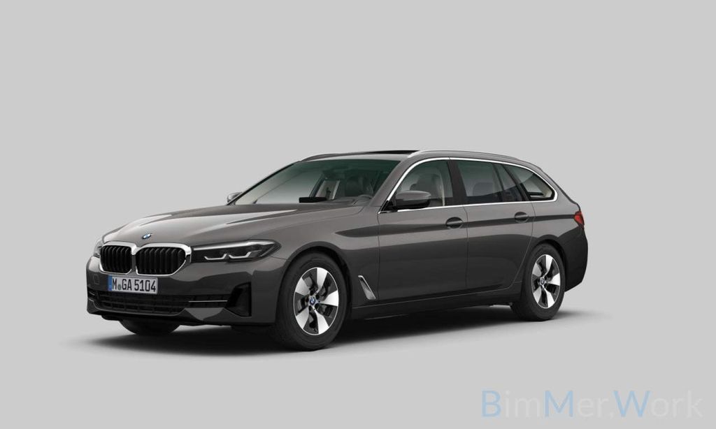 BMW 520 2023 г. Чёрный, пробег 26155 км