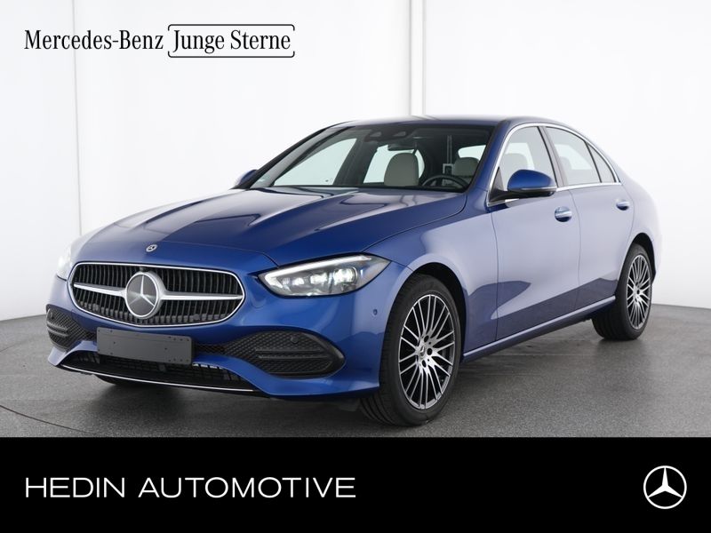 Mercedes-Benz C 300 2021 г. Синий, пробег 13328 км