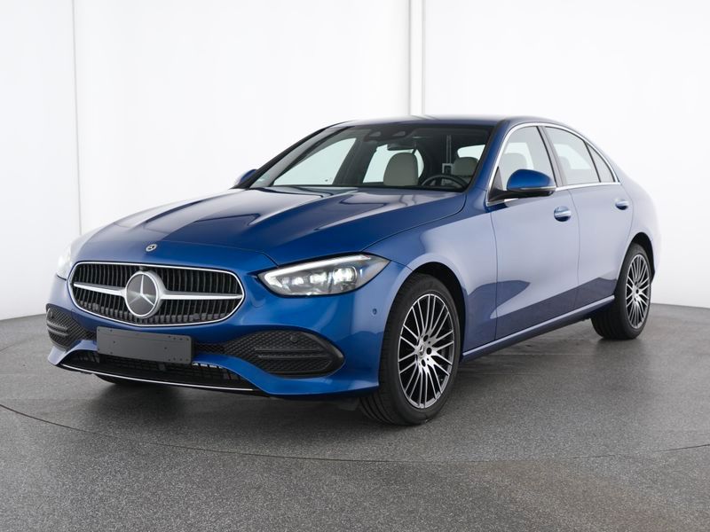 Mercedes-Benz C 300 2021 г. Синий, пробег 13328 км