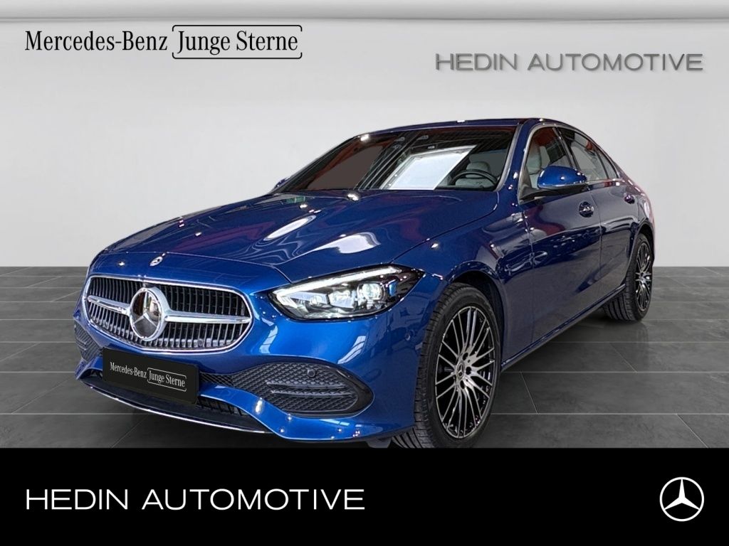 Mercedes-Benz C 300 2021 г. Синий, пробег 13328 км