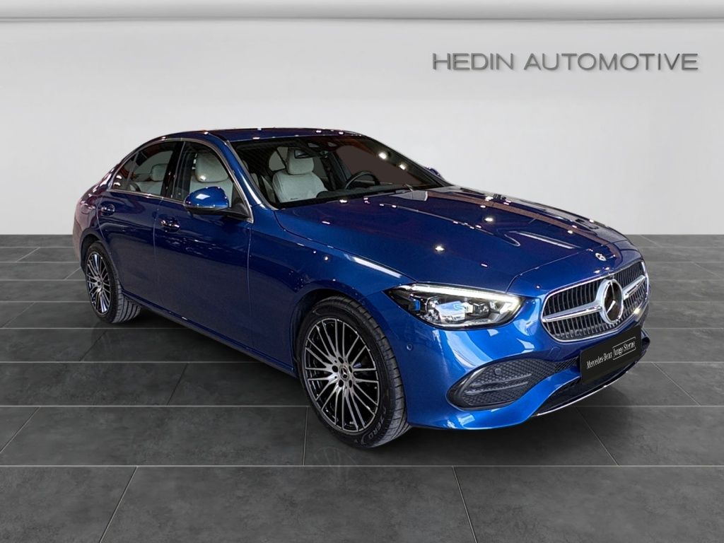 Mercedes-Benz C 300 2021 г. Синий, пробег 13328 км