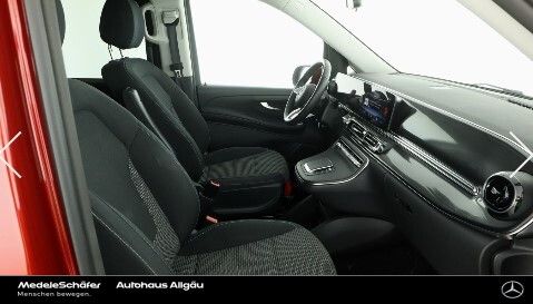 Mercedes-Benz V 250 2025 г. Красный, пробег 28450 км