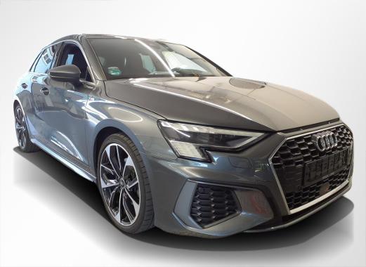 Audi A3 2023 г. Серый, пробег 35800 км