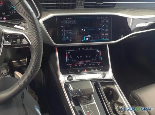 Audi A6 2024 г. Чёрный, пробег 26300 км