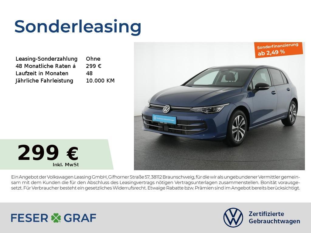 Volkswagen Golf 2026 г. Синий, пробег 24610 км