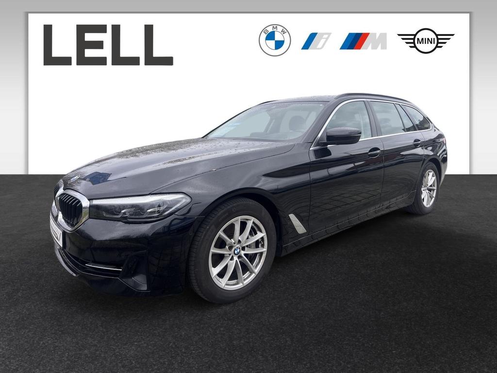 BMW 530 2022 г. Чёрный, пробег 59315 км
