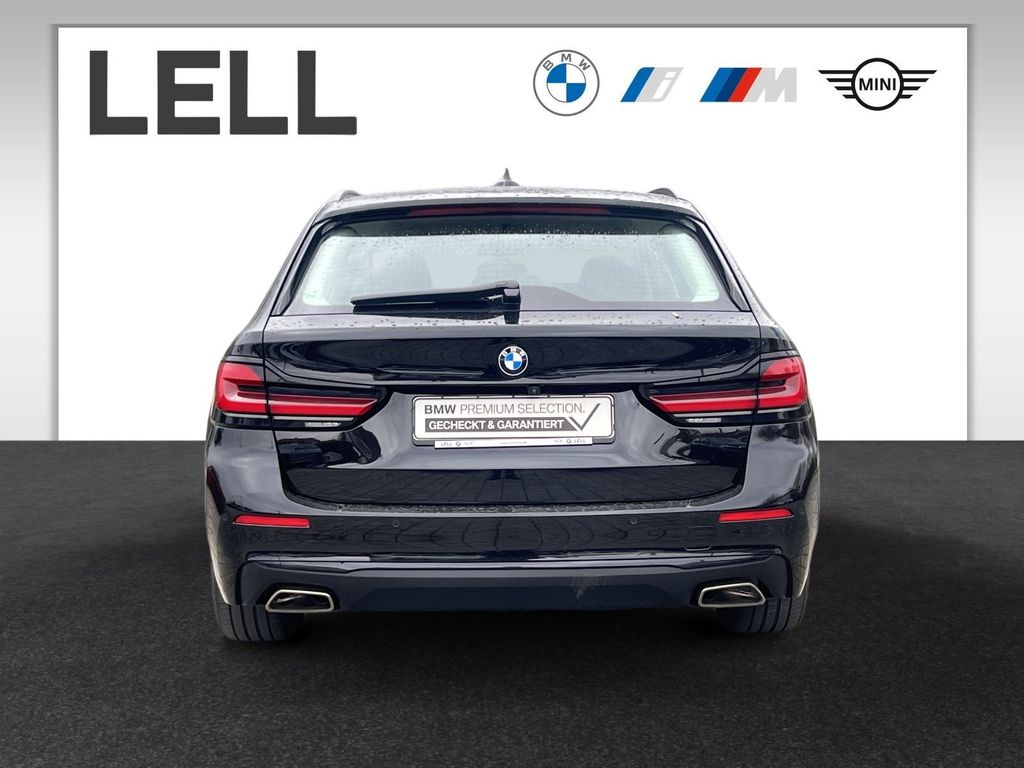 BMW 530 2022 г. Чёрный, пробег 59315 км