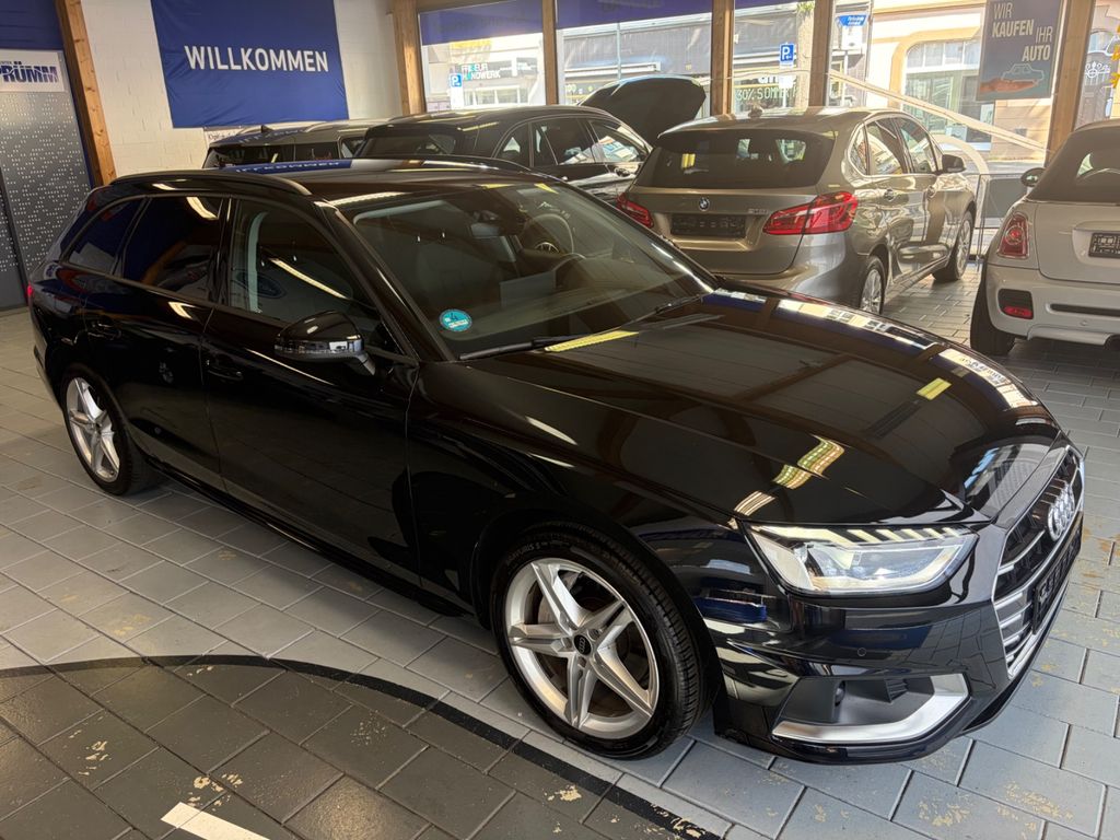 Audi A4 2023 г. Чёрный, пробег 58500 км