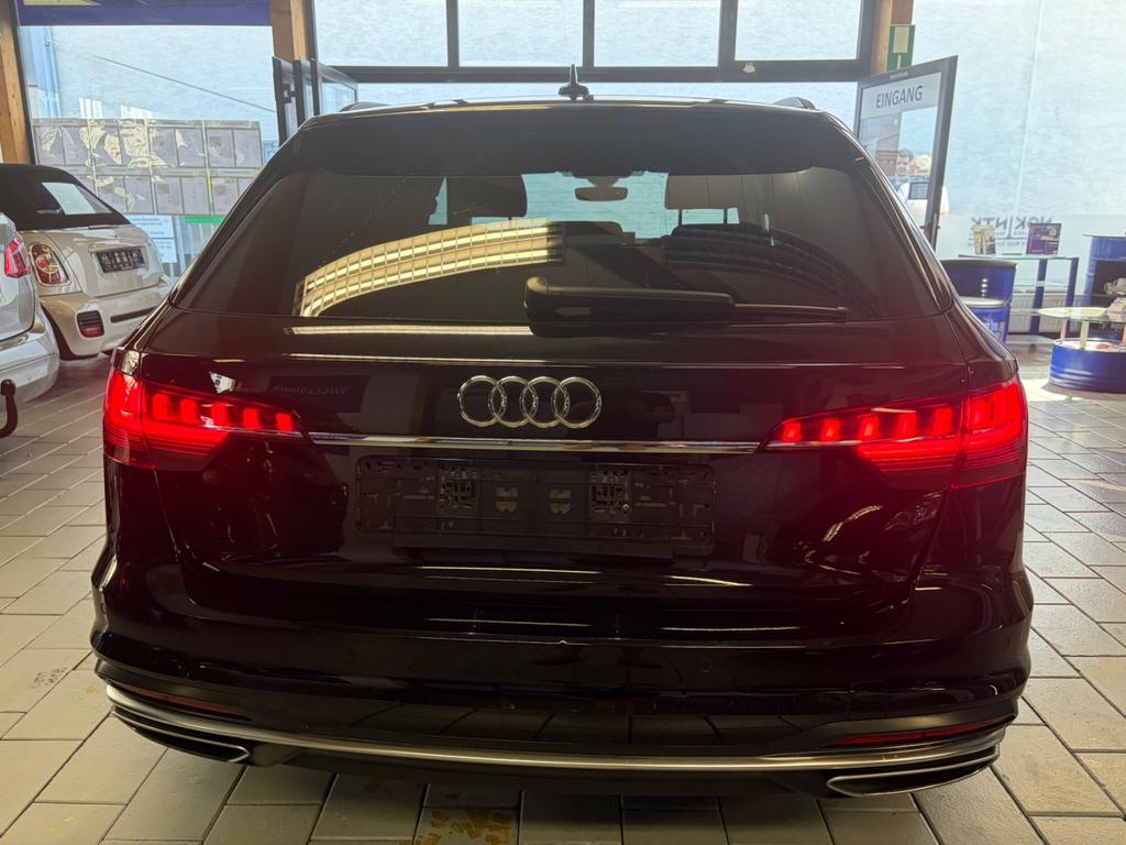 Audi A4 2023 г. Чёрный, пробег 58500 км