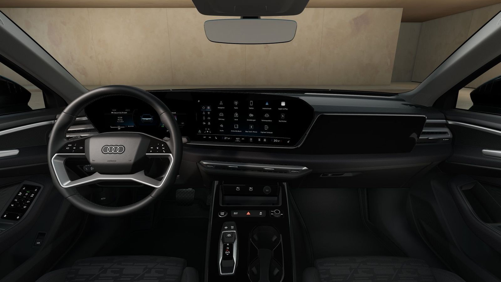Audi A5 2025 г. Чёрный, пробег 31350 км
