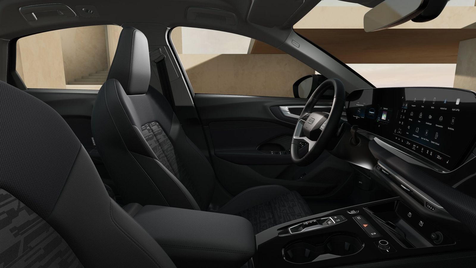 Audi A5 2025 г. Чёрный, пробег 31350 км