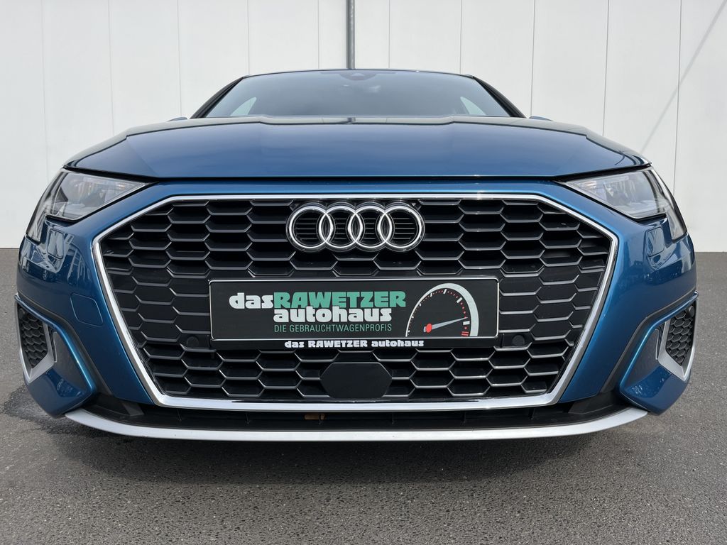 Audi A3 2022 г. Синий, пробег 36066 км