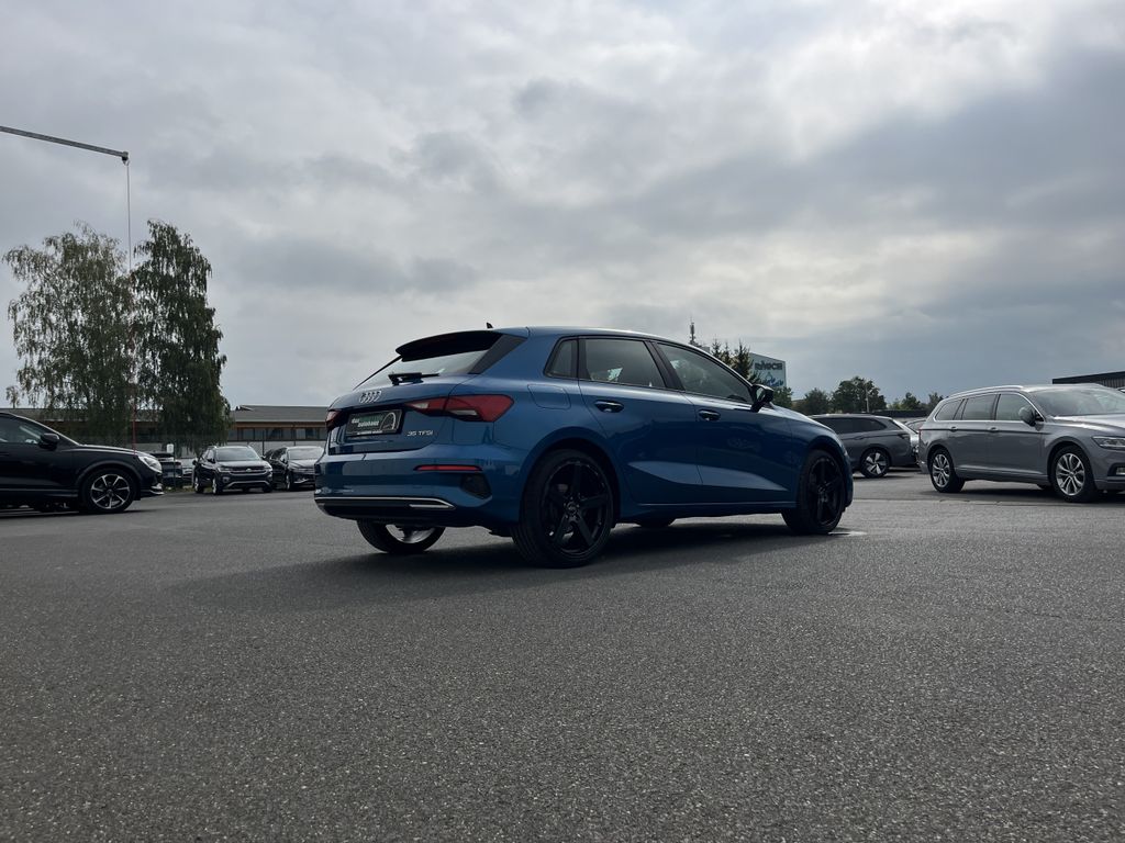 Audi A3 2022 г. Синий, пробег 36066 км