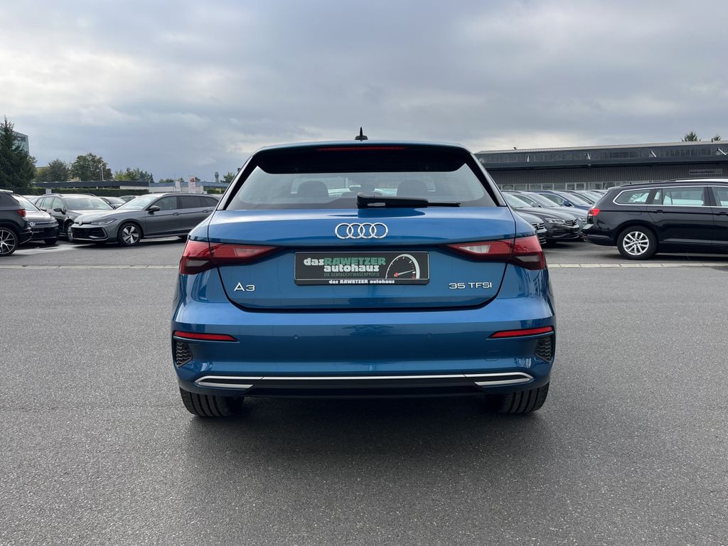 Audi A3 2022 г. Синий, пробег 36066 км