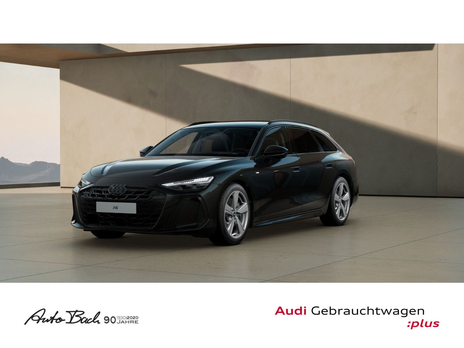 Audi A6 2025 г. Чёрный, пробег 29610 км