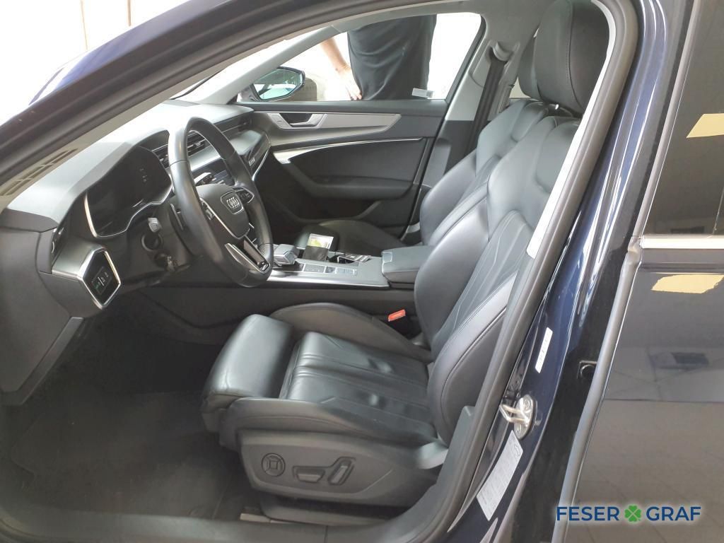 Audi A6 2023 г. Синий, пробег 44750 км