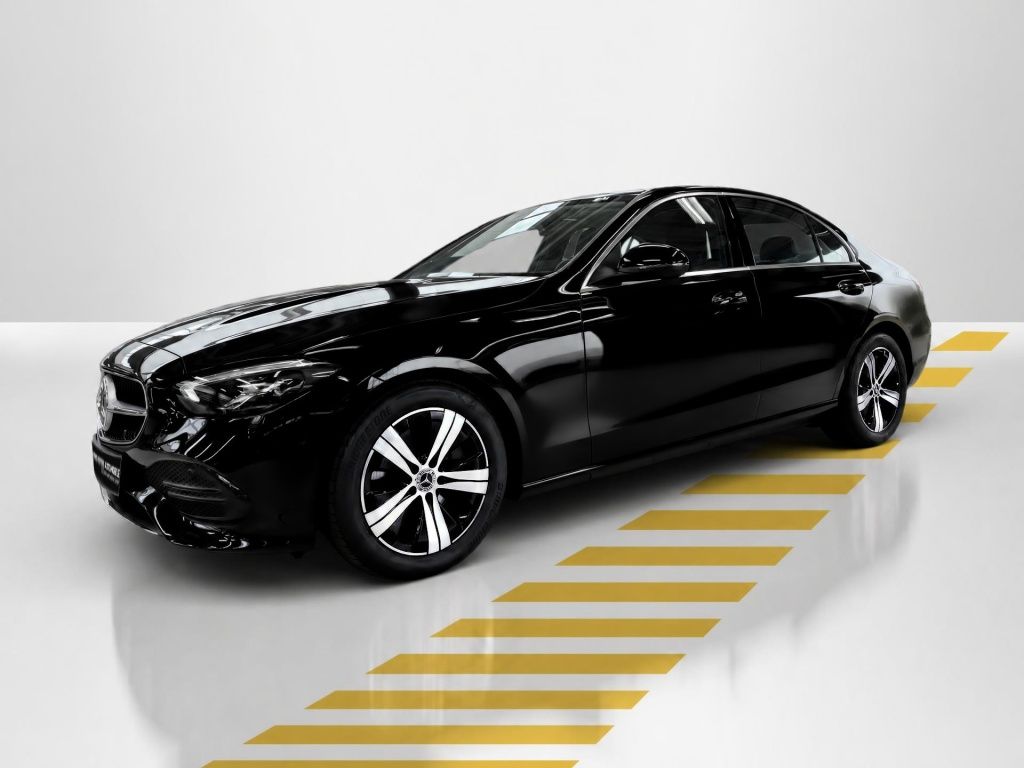 Mercedes-Benz C 200 2023 г. Чёрный, пробег 53478 км