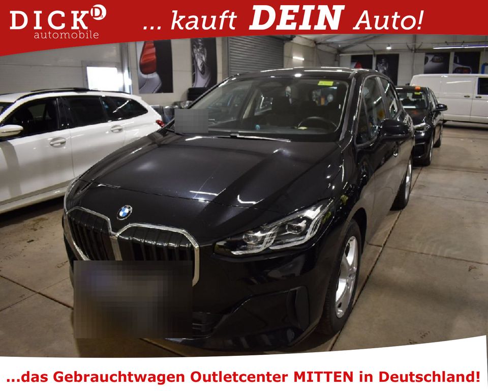 BMW 218 ACTIVE TOURER 2023 г. Чёрный, пробег 49900 км