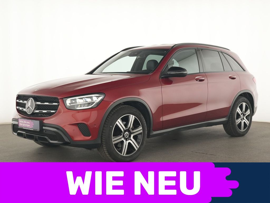 Mercedes-Benz GLC 200 2021 г. Красный, пробег 21833 км
