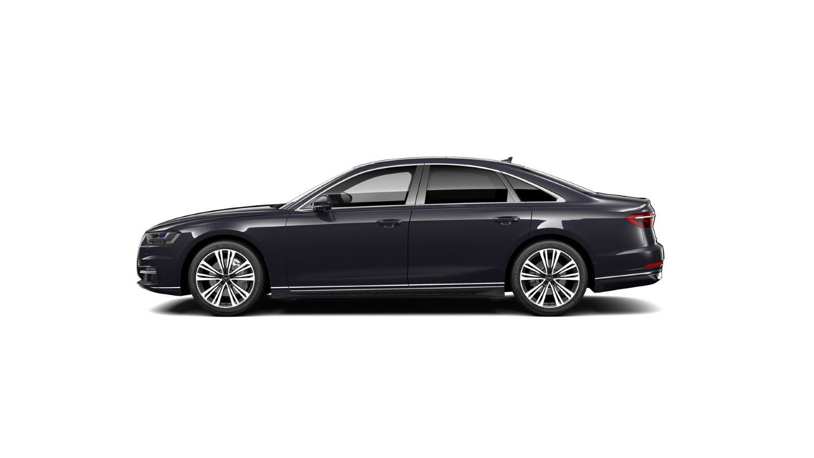 Audi A8 2022 г. Чёрный, пробег 55300 км