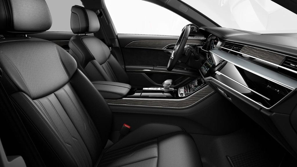 Audi A8 2022 г. Чёрный, пробег 55300 км