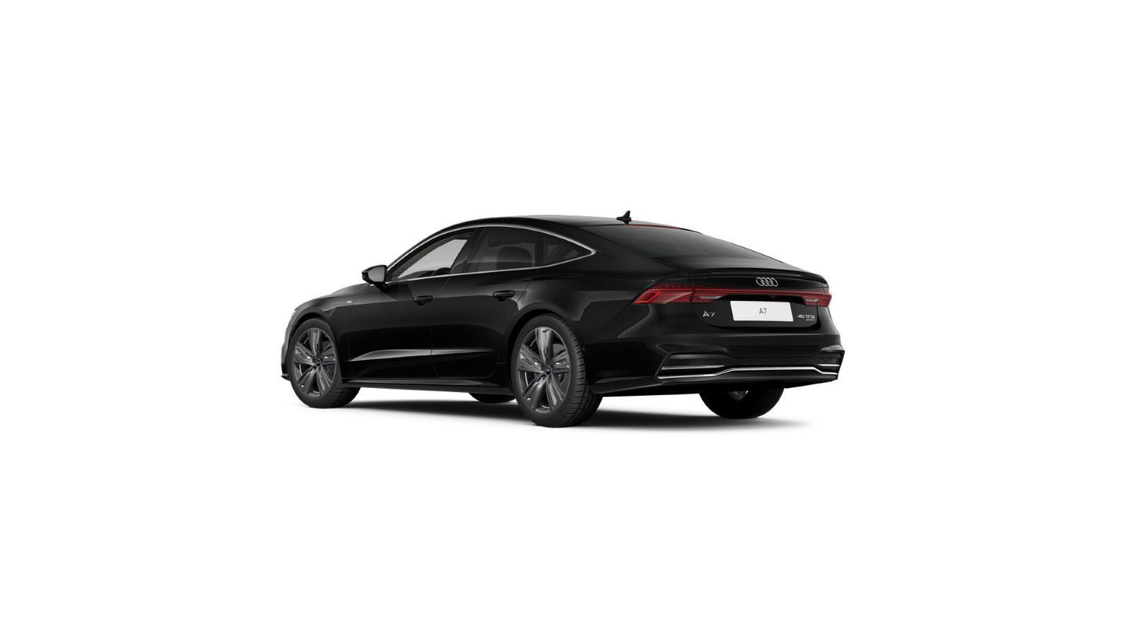 Audi A7 2023 г. Чёрный, пробег 48900 км