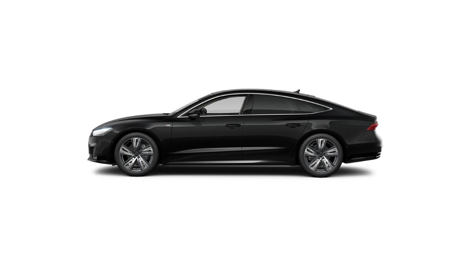 Audi A7 2023 г. Чёрный, пробег 48900 км