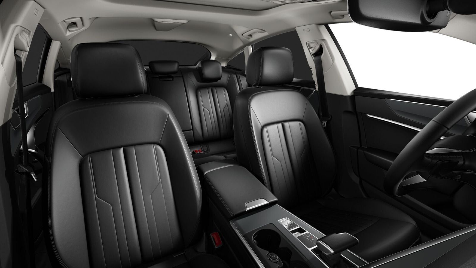 Audi A7 2023 г. Чёрный, пробег 48900 км