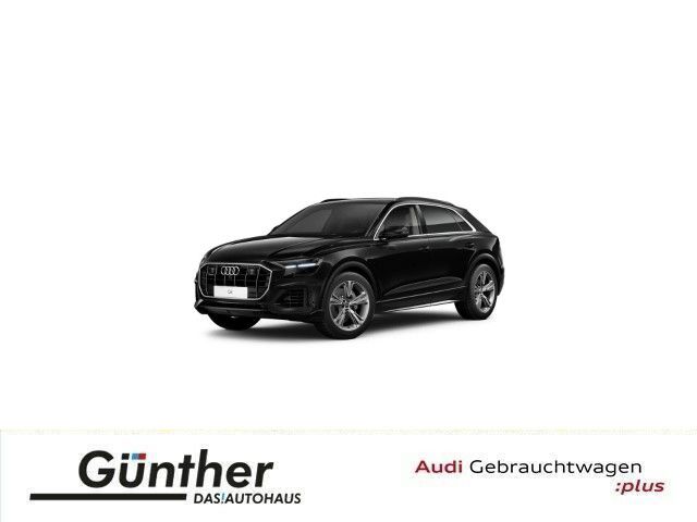 Audi Q8 2023 г. Чёрный, пробег 42500 км