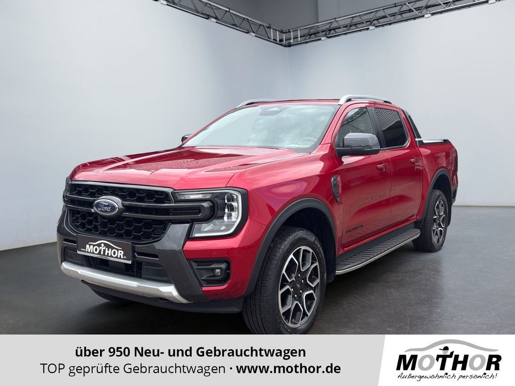Ford Ranger 2023 г. Красный, пробег 52532 км