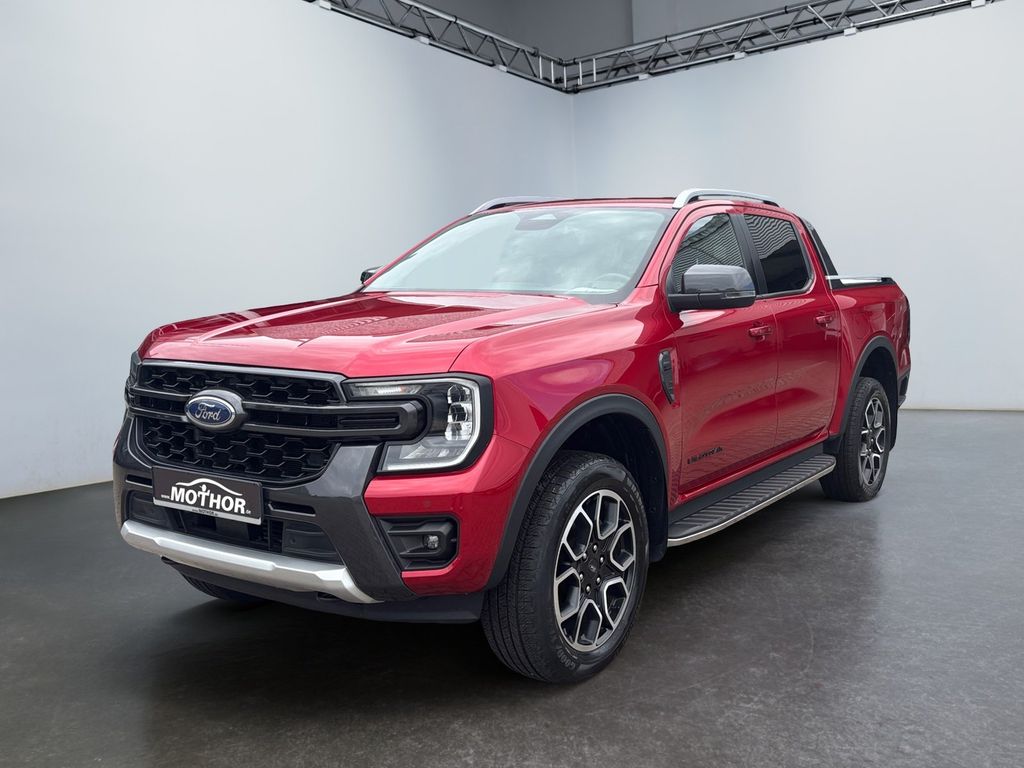 Ford Ranger 2023 г. Красный, пробег 52532 км