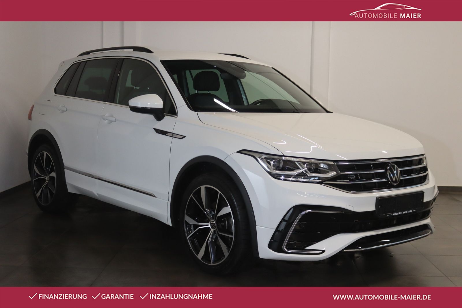 Volkswagen Tiguan 2022 г. Белый, пробег 49000 км