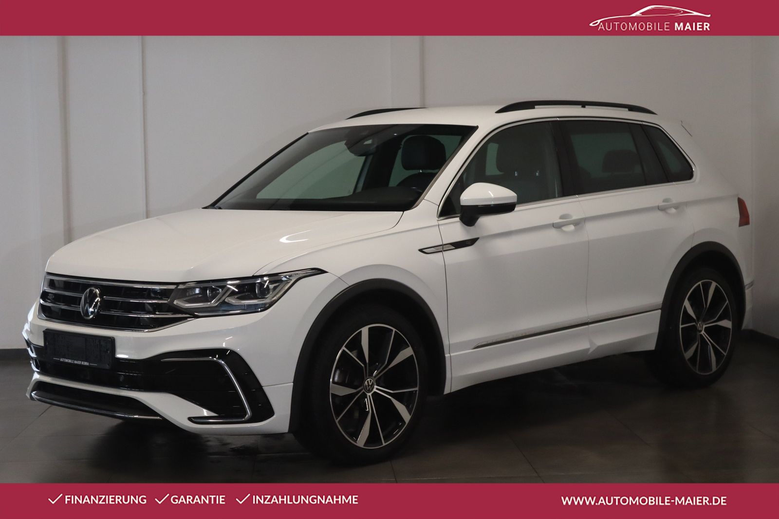 Volkswagen Tiguan 2022 г. Белый, пробег 49000 км