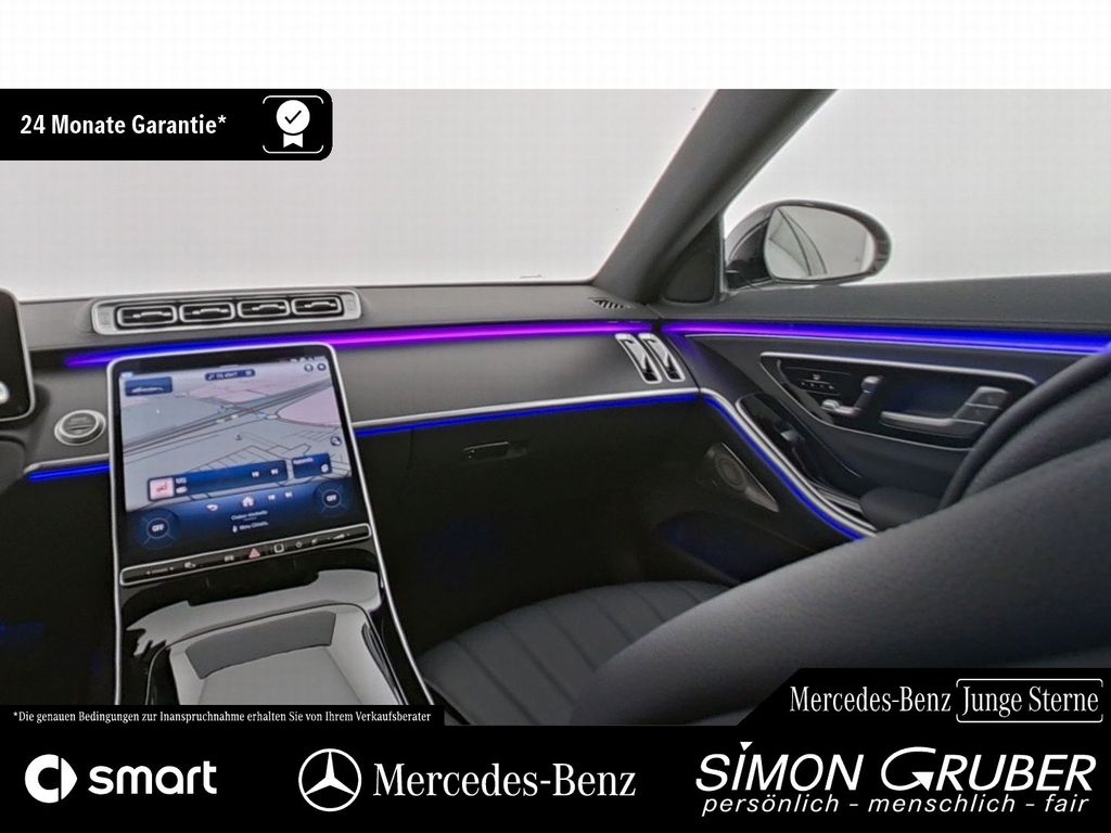 Mercedes-Benz S 350 2024 г. Чёрный, пробег 29922 км