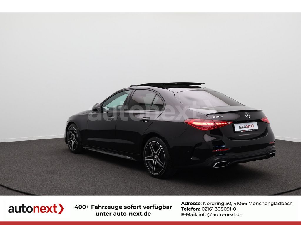 Mercedes-Benz C 200 2024 г. Чёрный, пробег 25050 км