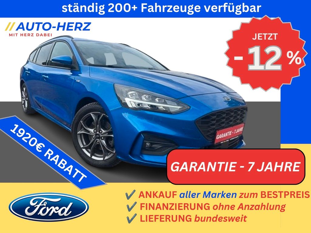 Ford Focus 2021 г. Синий, пробег 49597 км