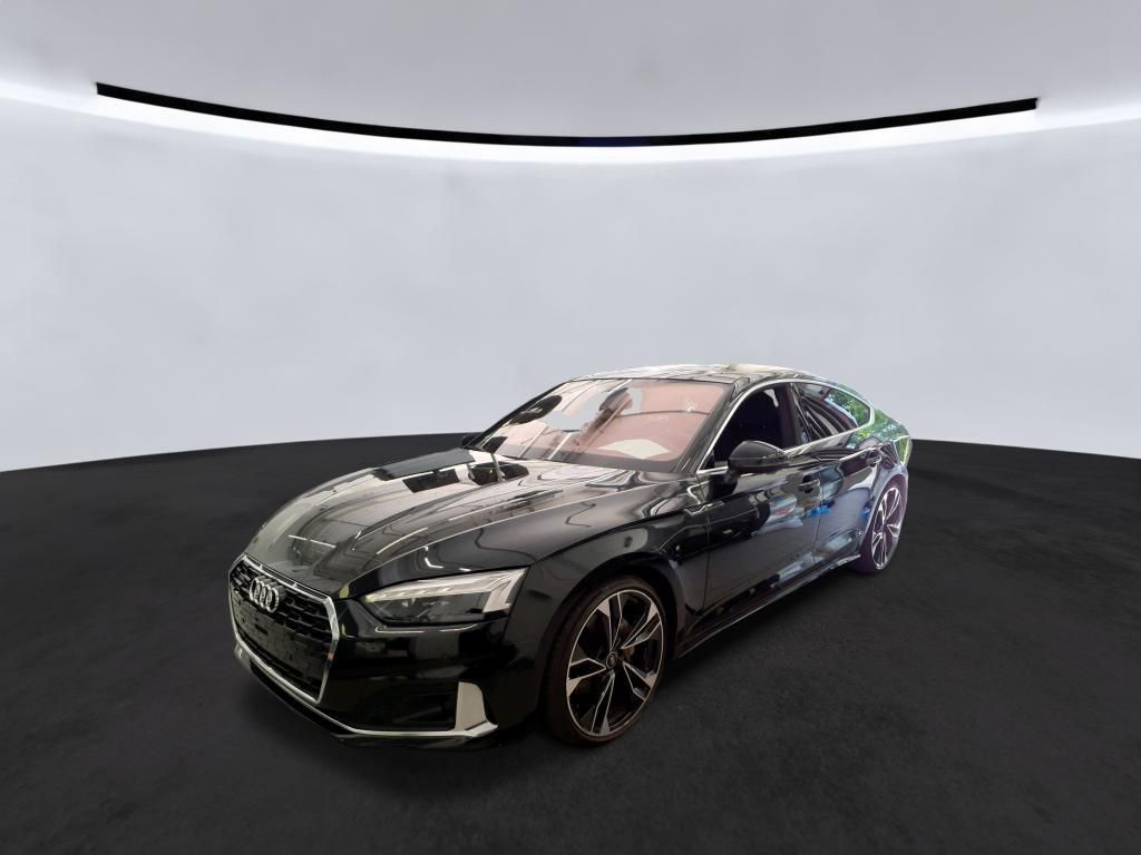 Audi A5 2023 г. Чёрный, пробег 45057 км