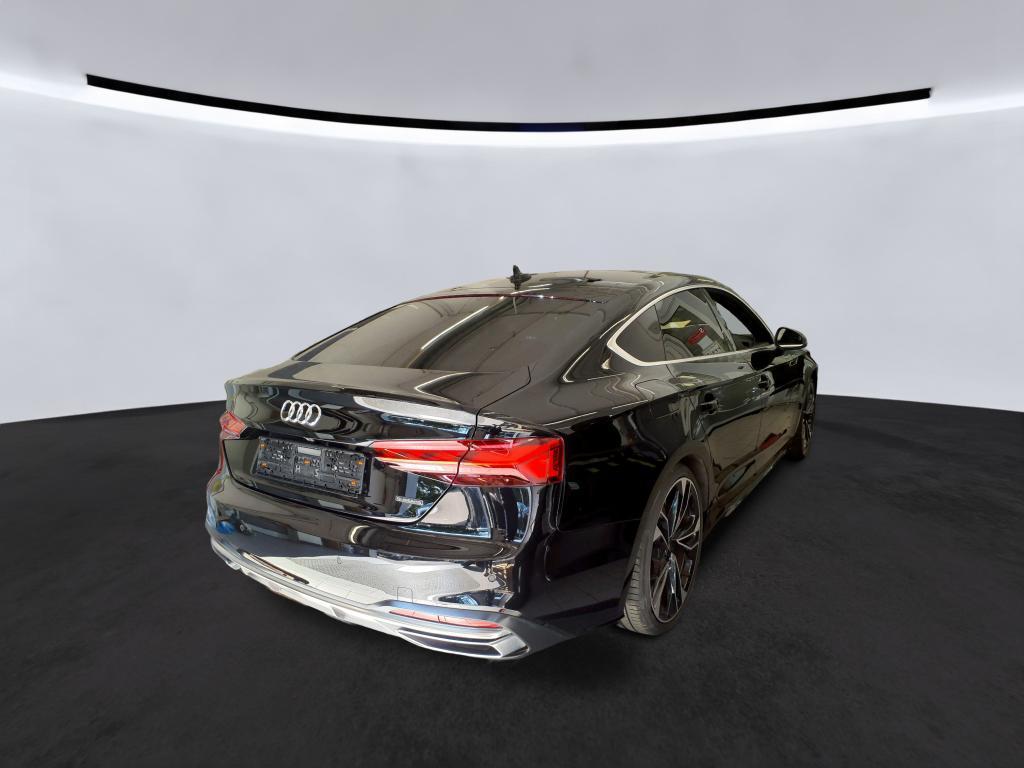Audi A5 2023 г. Чёрный, пробег 45057 км