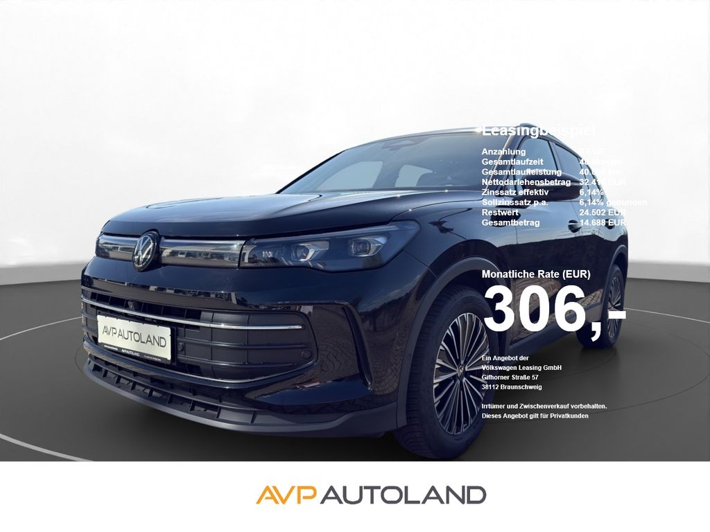 Volkswagen Tiguan 2025 г. Чёрный, пробег 26687 км
