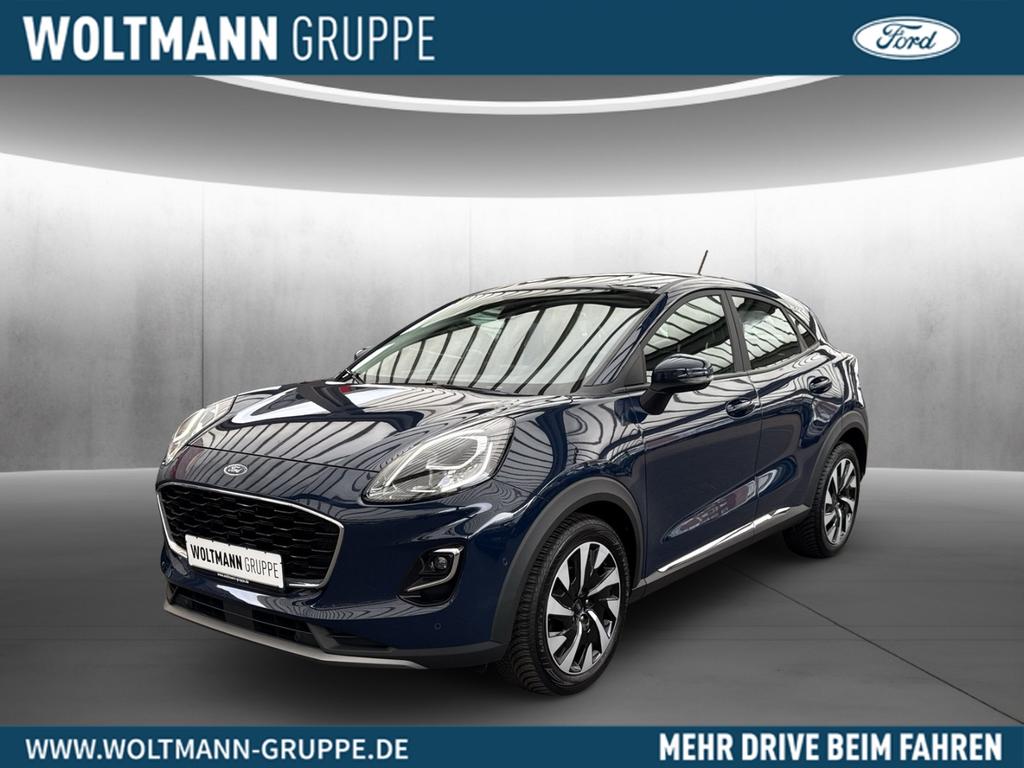 Ford Puma 2022 г. Синий, пробег 44085 км