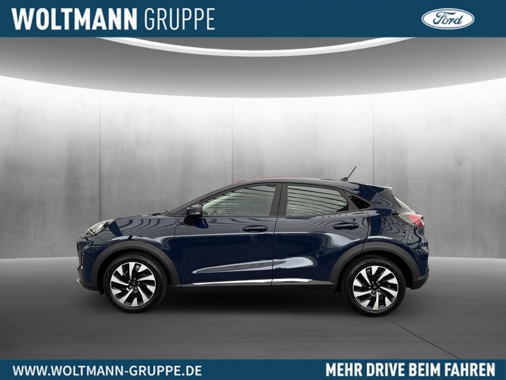 Ford Puma 2022 г. Синий, пробег 44085 км