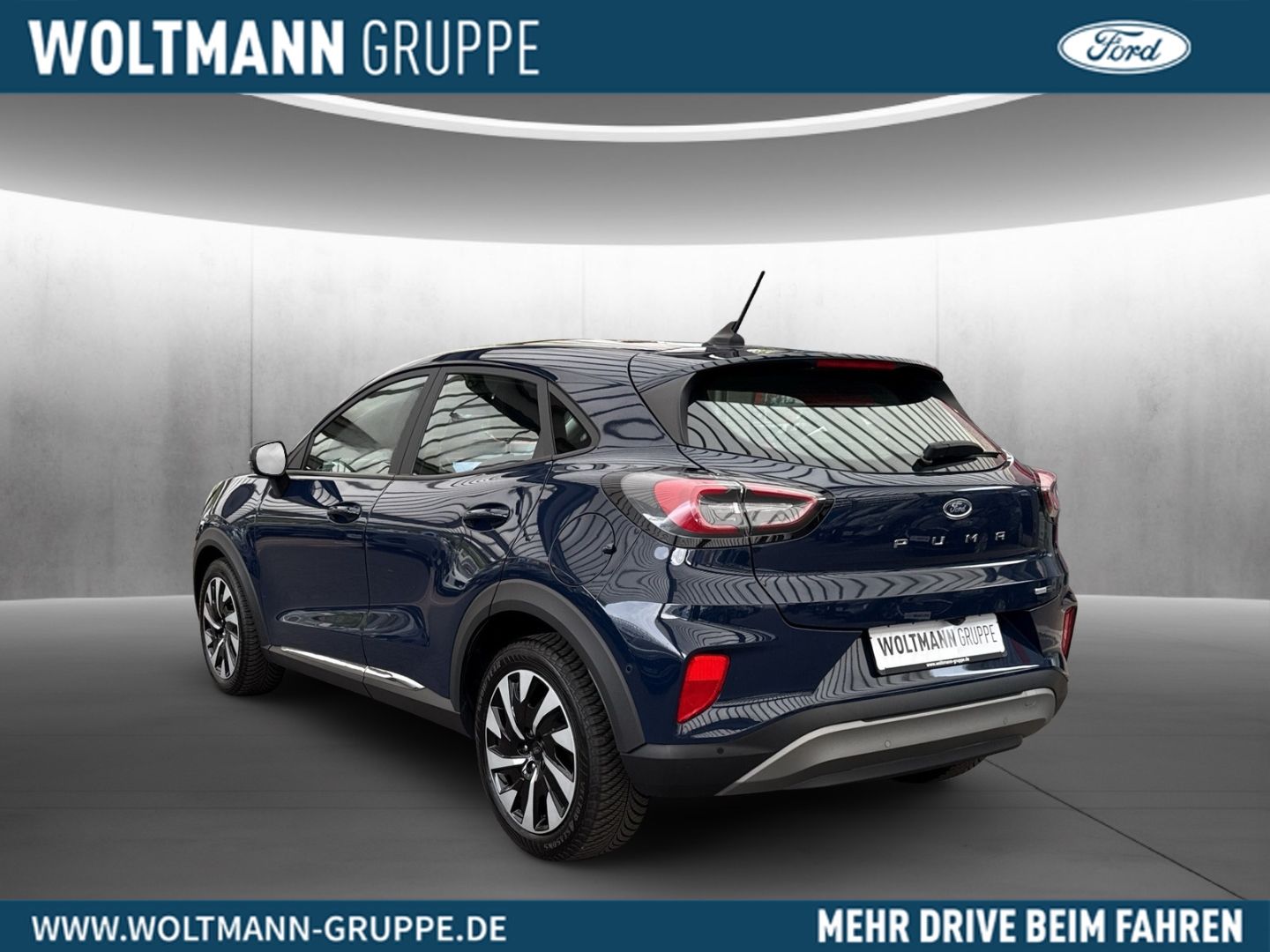 Ford Puma 2022 г. Синий, пробег 44085 км