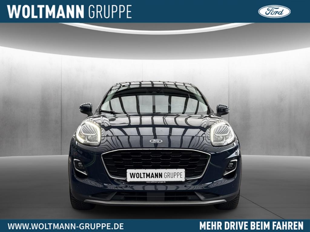 Ford Puma 2022 г. Синий, пробег 44085 км
