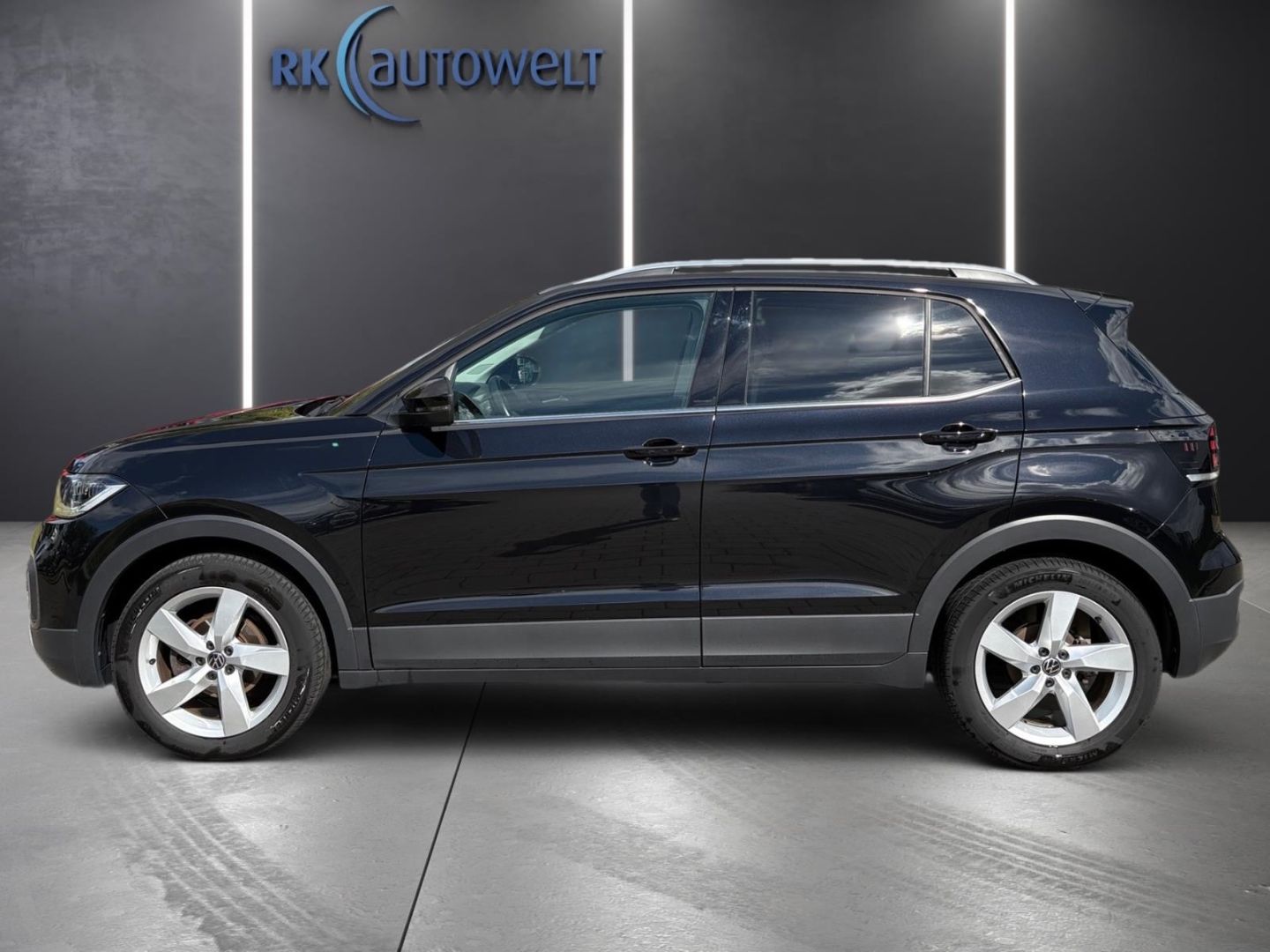 Volkswagen T-Cross 2022 г. Чёрный, пробег 53624 км
