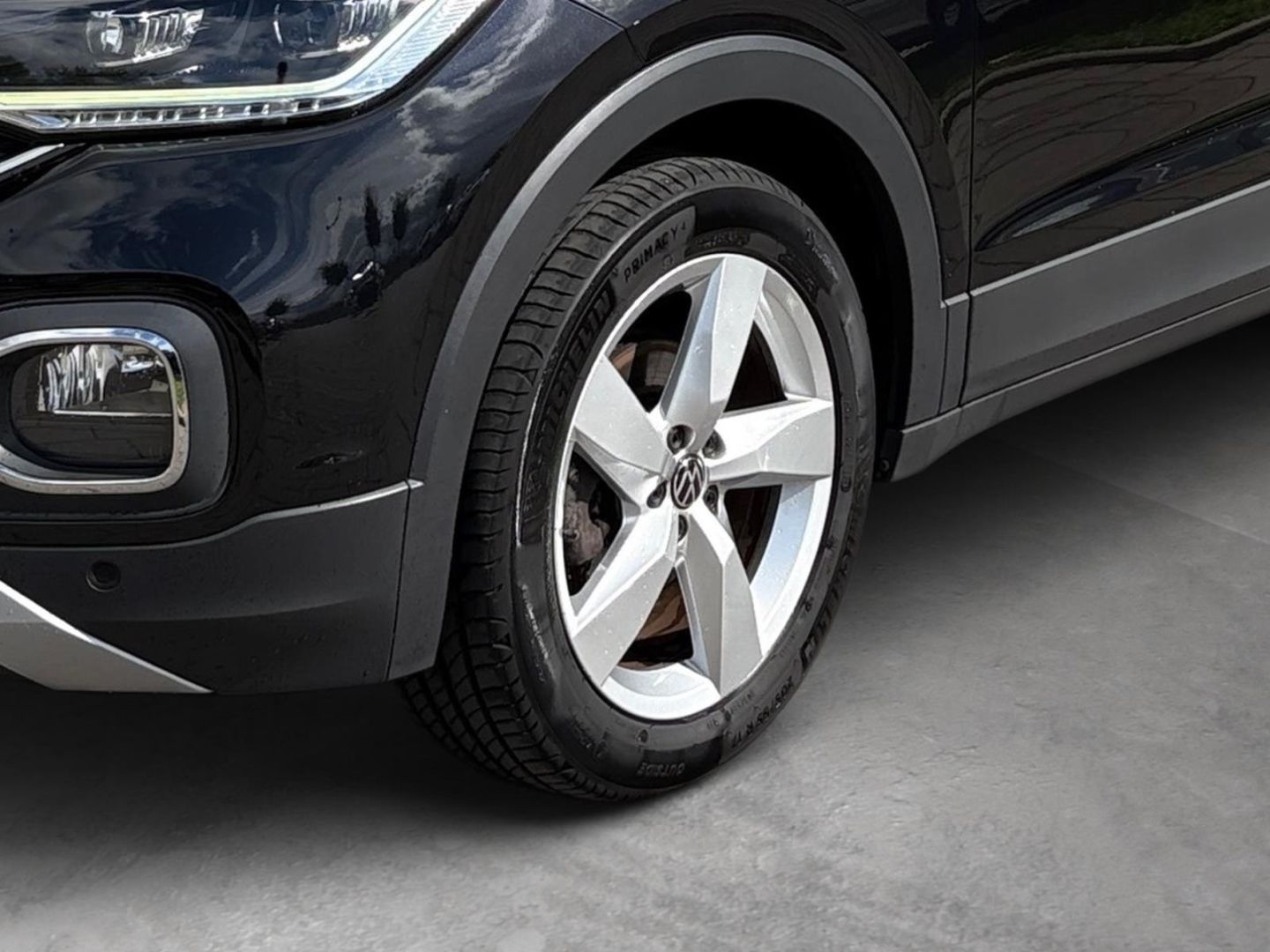 Volkswagen T-Cross 2022 г. Чёрный, пробег 53624 км